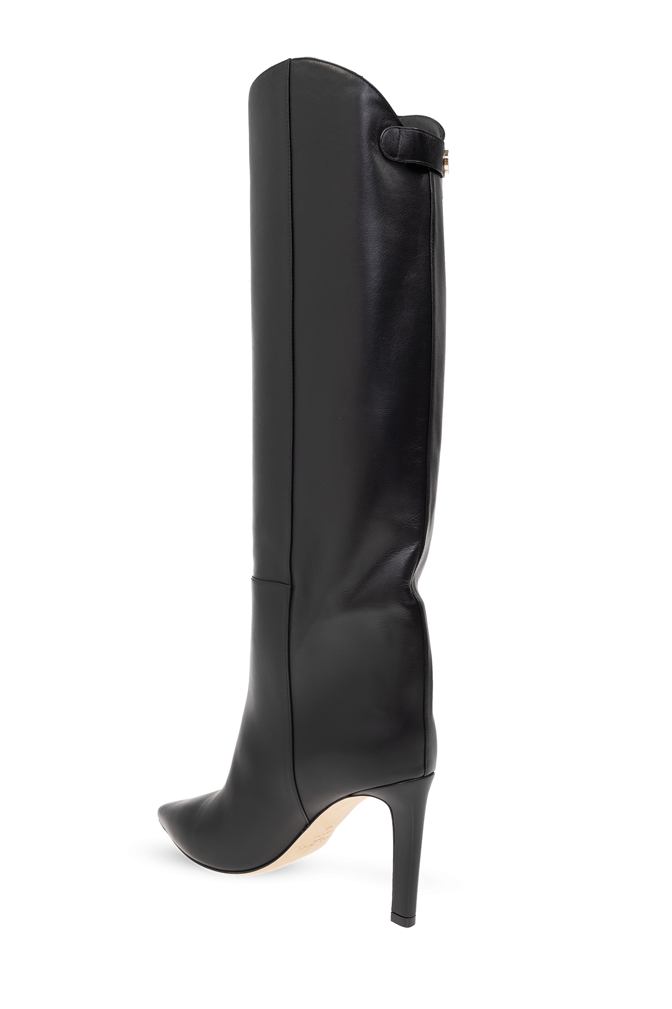 Jimmy choo hot sale leather boots